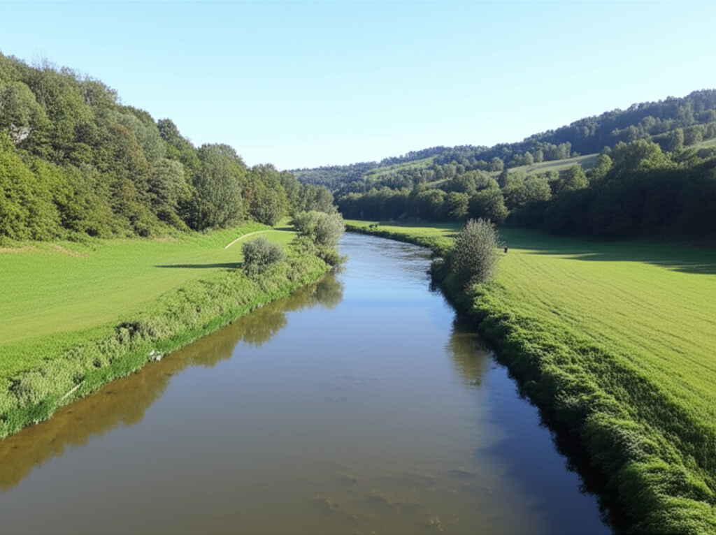 Río en el Valle del Elqui